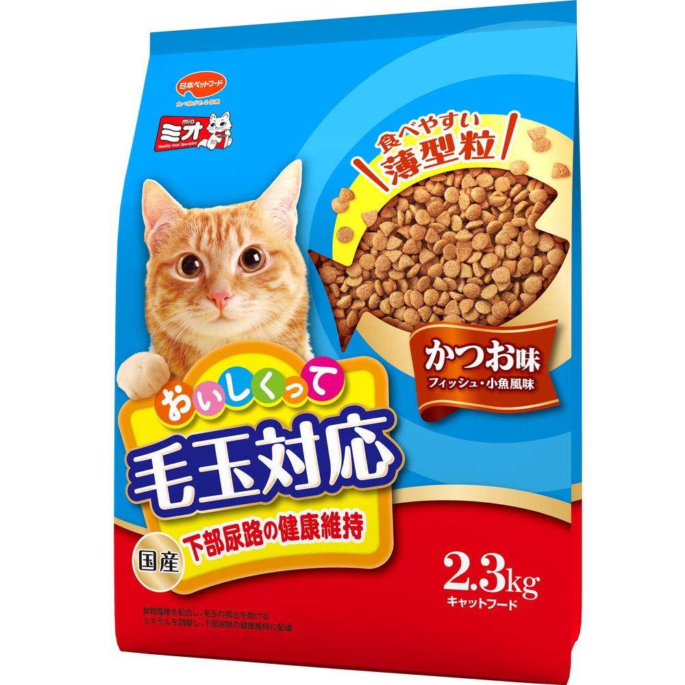 みか様　キャットフードなど Amazon | ミオ キャットフード おいしくって毛玉対応 【国産