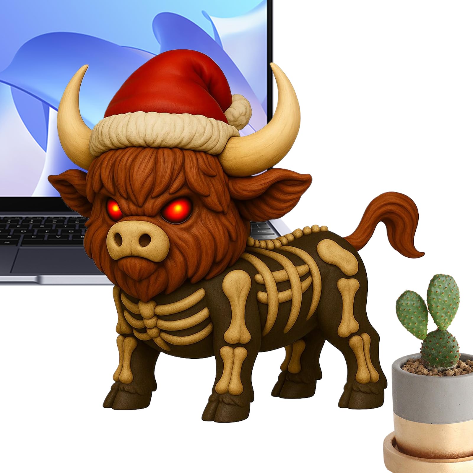 Figurine de vache en résine déco extérieure et intérieure salon design
