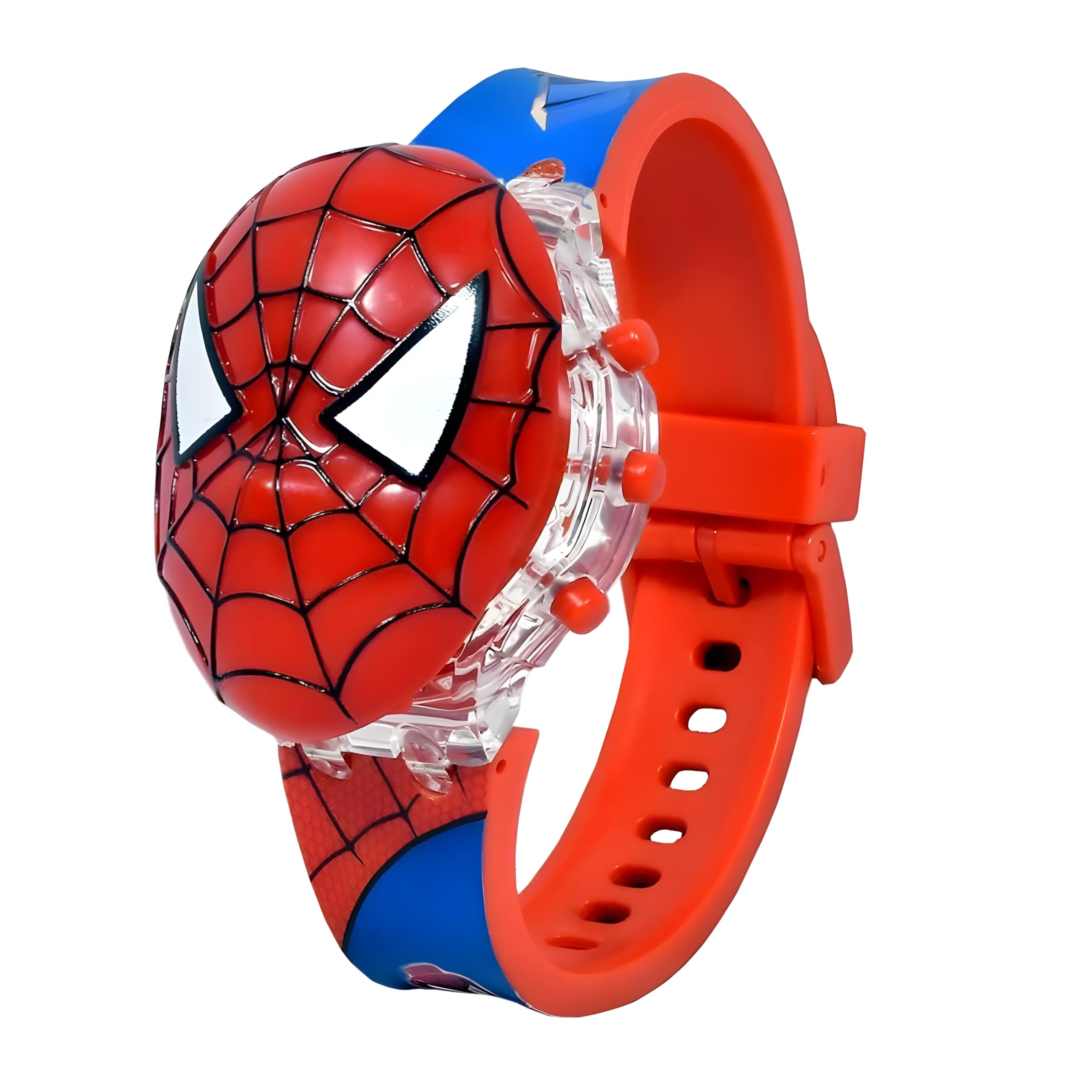 ALNA-TURA Spiderman Avengers Watch For Kids Boys | Digital Watch For Kids with 3D Disco LED Lights & Music| Birthday Retrn Gift for Kids| LED Watch | Kids Boys Childrens Watch (Age 3-10 Years) (B0C6R7G9VG) Amazon Price History, Amazon Price Tracker