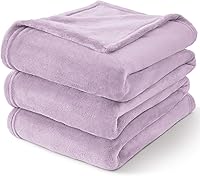 Vista 51 de BEDELITE Fleece Blanket White Throw Blanket for Couch & Bed, Luxury Plush Cozy Fuzzy Blanket 50" x 60", Super Soft Warm Lightweight Throw Blanket