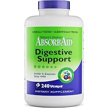 Pack of 1 x AbsorbAid Digestive Support - 240 Vcaps