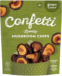 12-pack Lovely Mushroom Chips, Green Curry