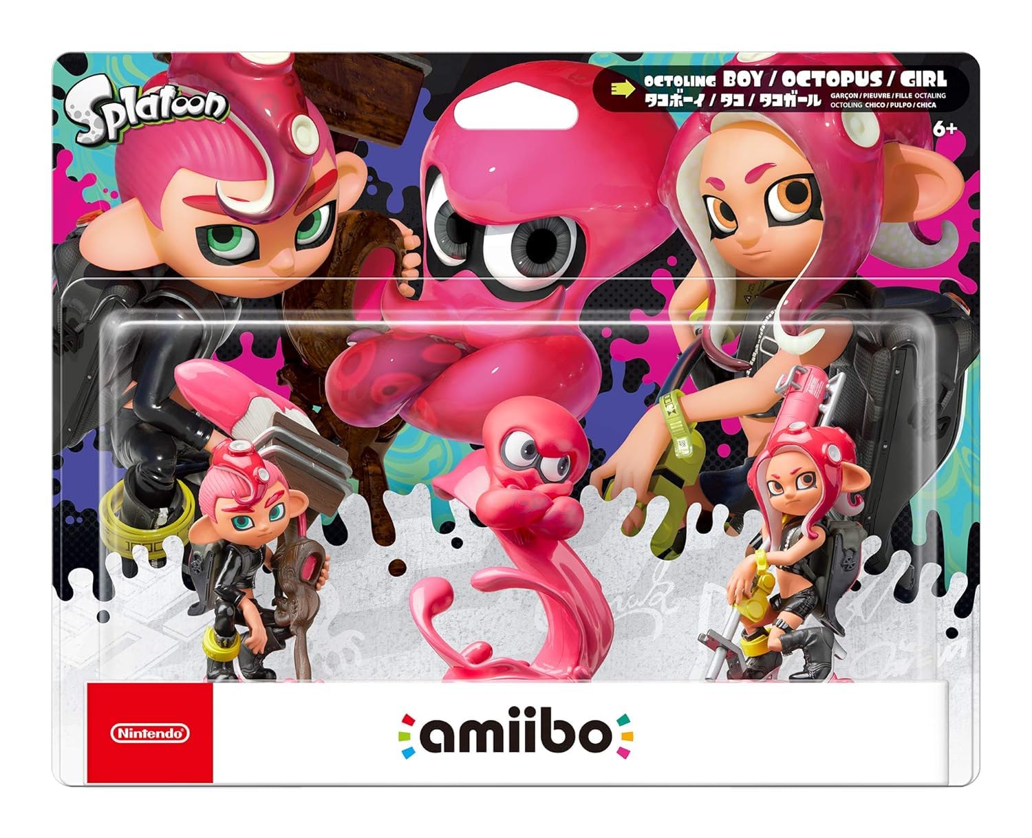 Amazon.com: Nintendo Splatoon Series - Octoling Amiibo 3