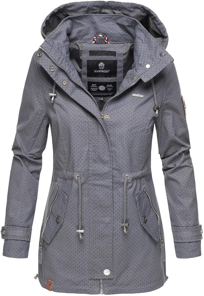 Chiguomaoyi Damen Softshelljacke - Wasserdichte Übergangsjacke Für Frühling & Outdoor