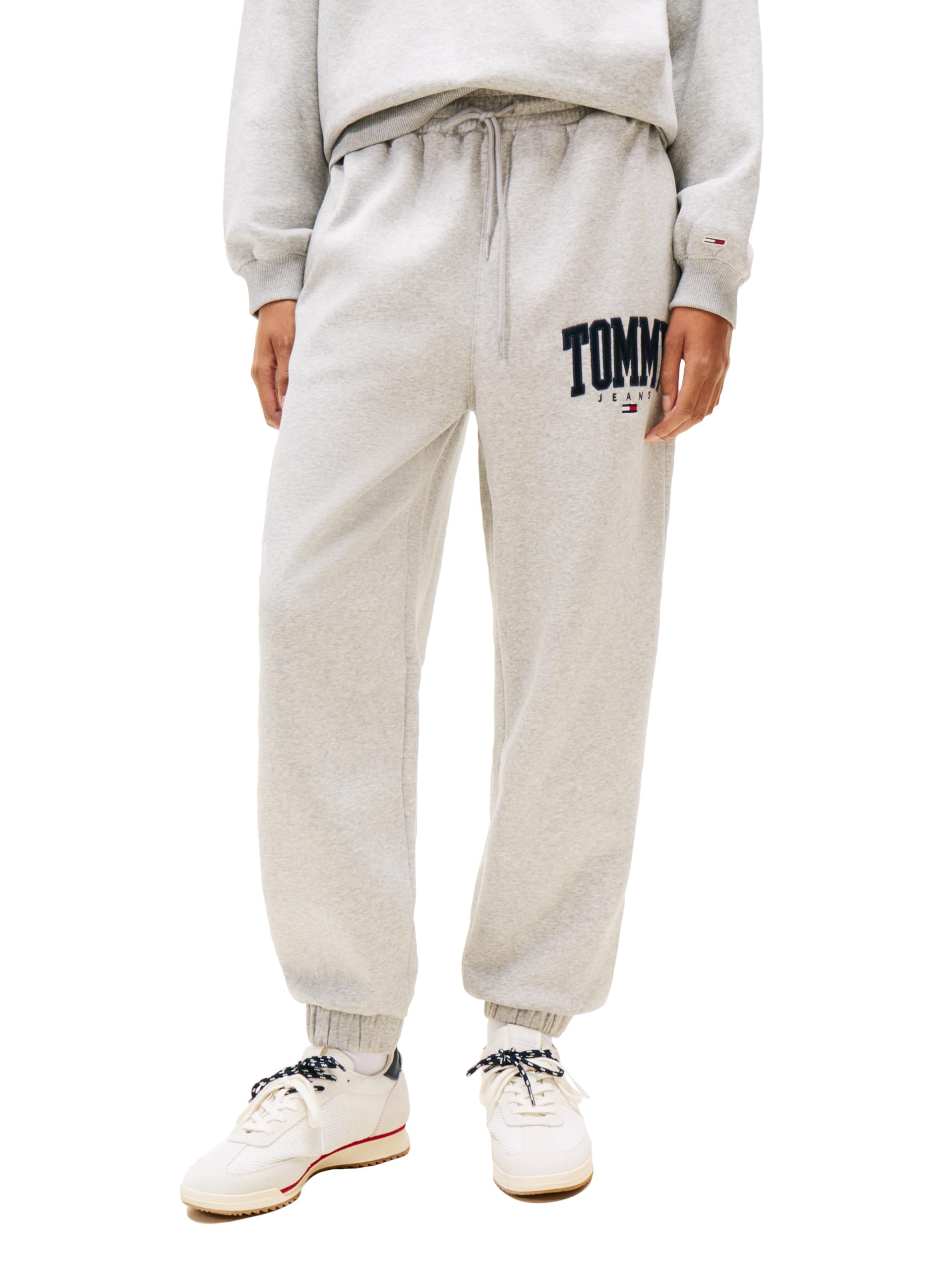 Women's Regular Logo Jogger Sweatpants with Drawstring Ties