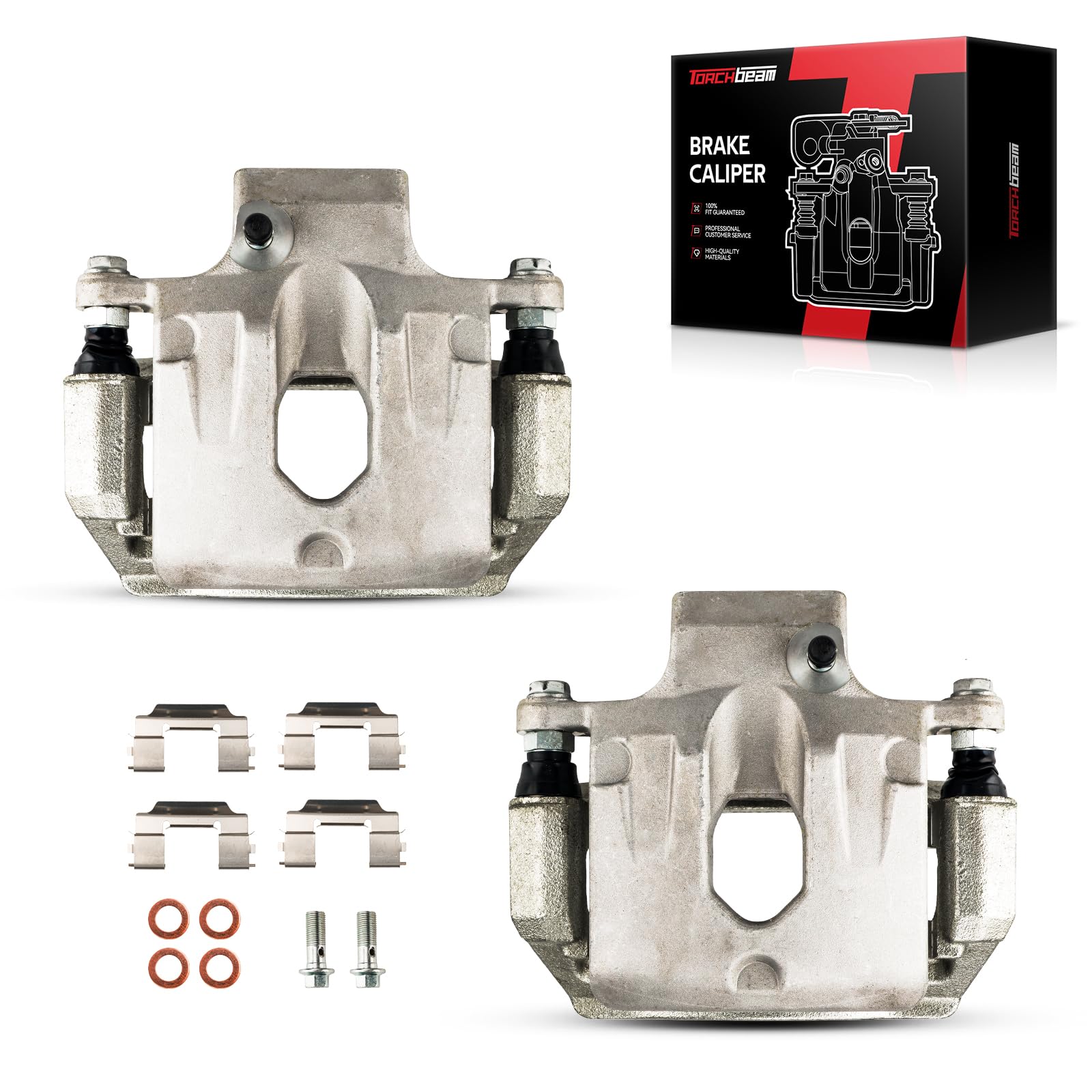 Torchbeam Rear Brake Calipers Set for Chevrolet Traverse 2009-2017