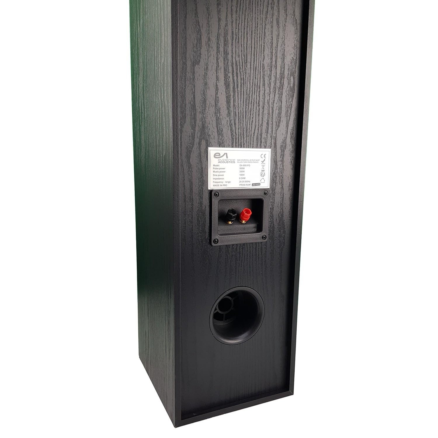 Evidence Acoustics Ensemble HiFi/Home-Cinéma EA950-PG - 5 Enceintes 850W - Bass Reflex - Haut-parleurs Finition cuivre