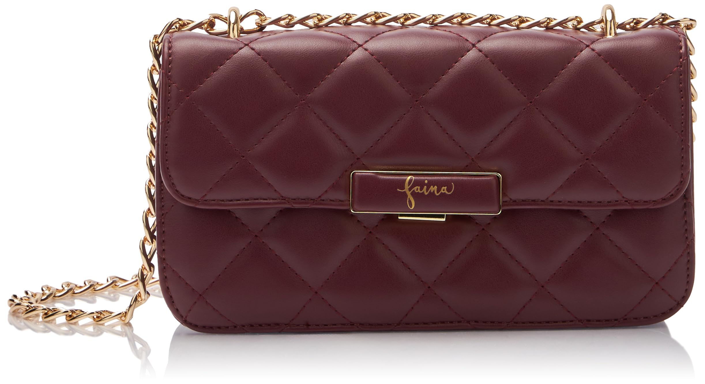 NAEMI Women's Small Bag, Dark Cherry, One Size