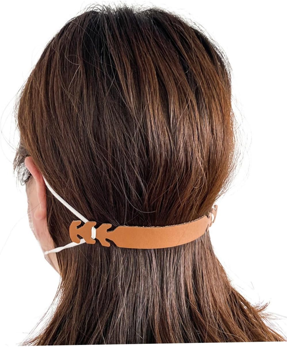 FUOYLOO 20pcs Adjustable Ear Protective Mask Hook Strap Extender, Soft Auxiliary Extension Rope with Anti-Tightening Design to Ear Pressure and Ensure Comfortable Mask Wearing Random