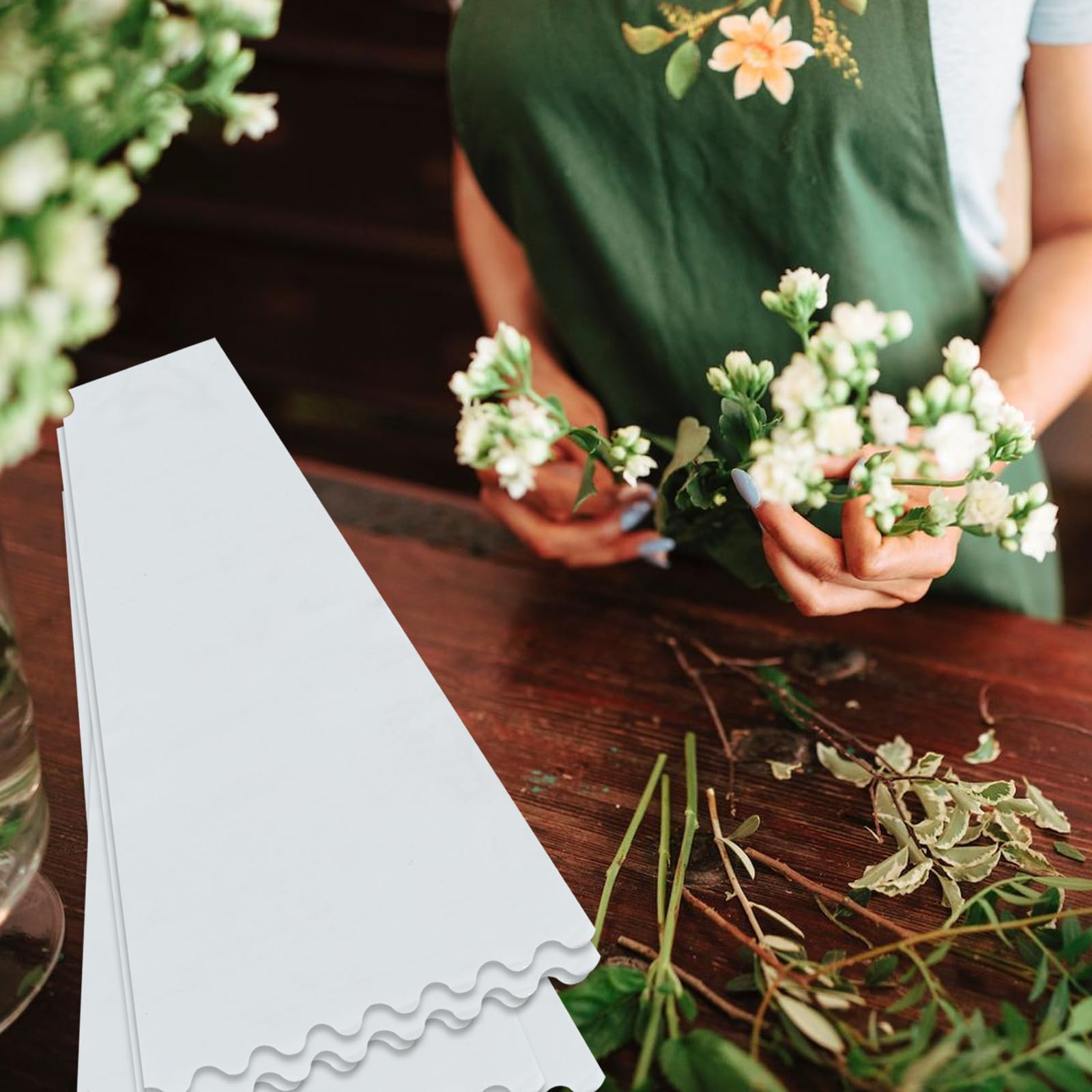 Sacchetti Trasparenti Per Fiori - Confezione Da 100, In Cellophane, Per Bouquet E Negozi