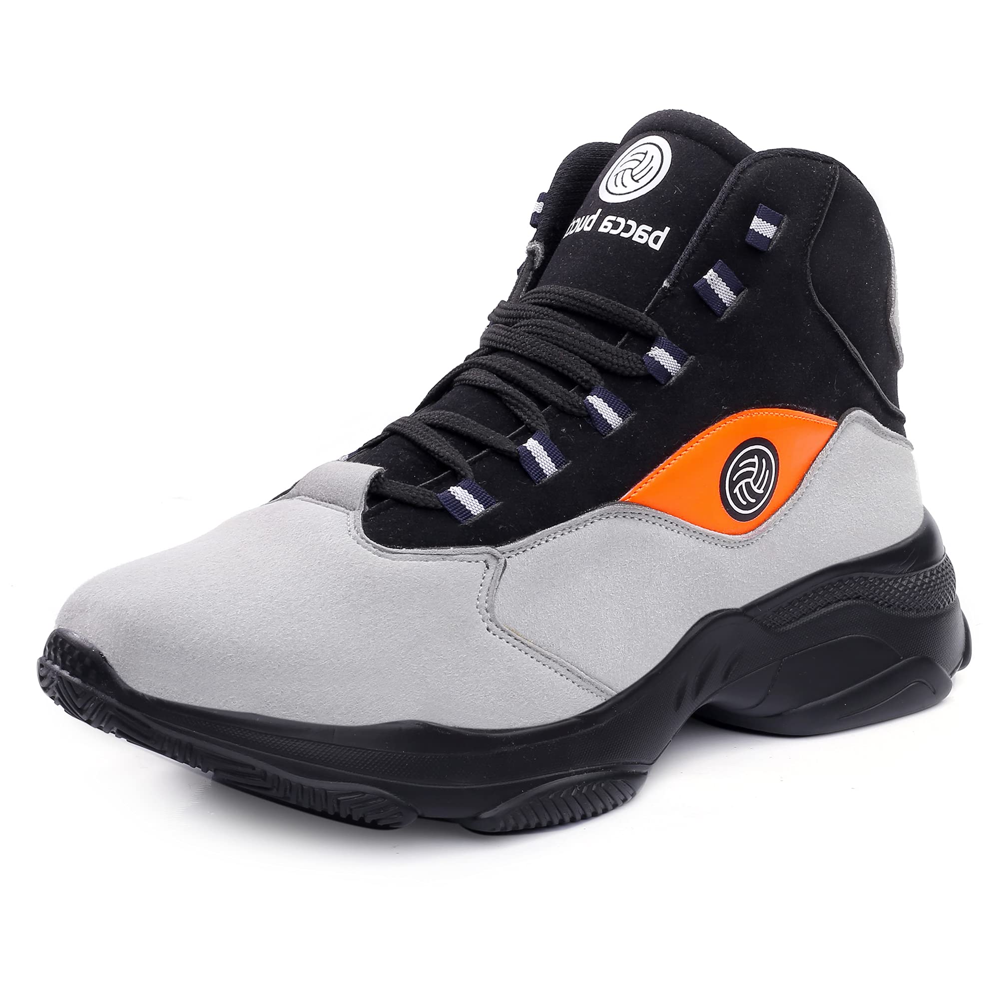 Bacca Bucci® Mens OOMPH Street Style Fashion Sneakers/Casual Shoes for Mens- Grey, Size UK10 (B097NFL5RB) Amazon Price History, Amazon Price Tracker