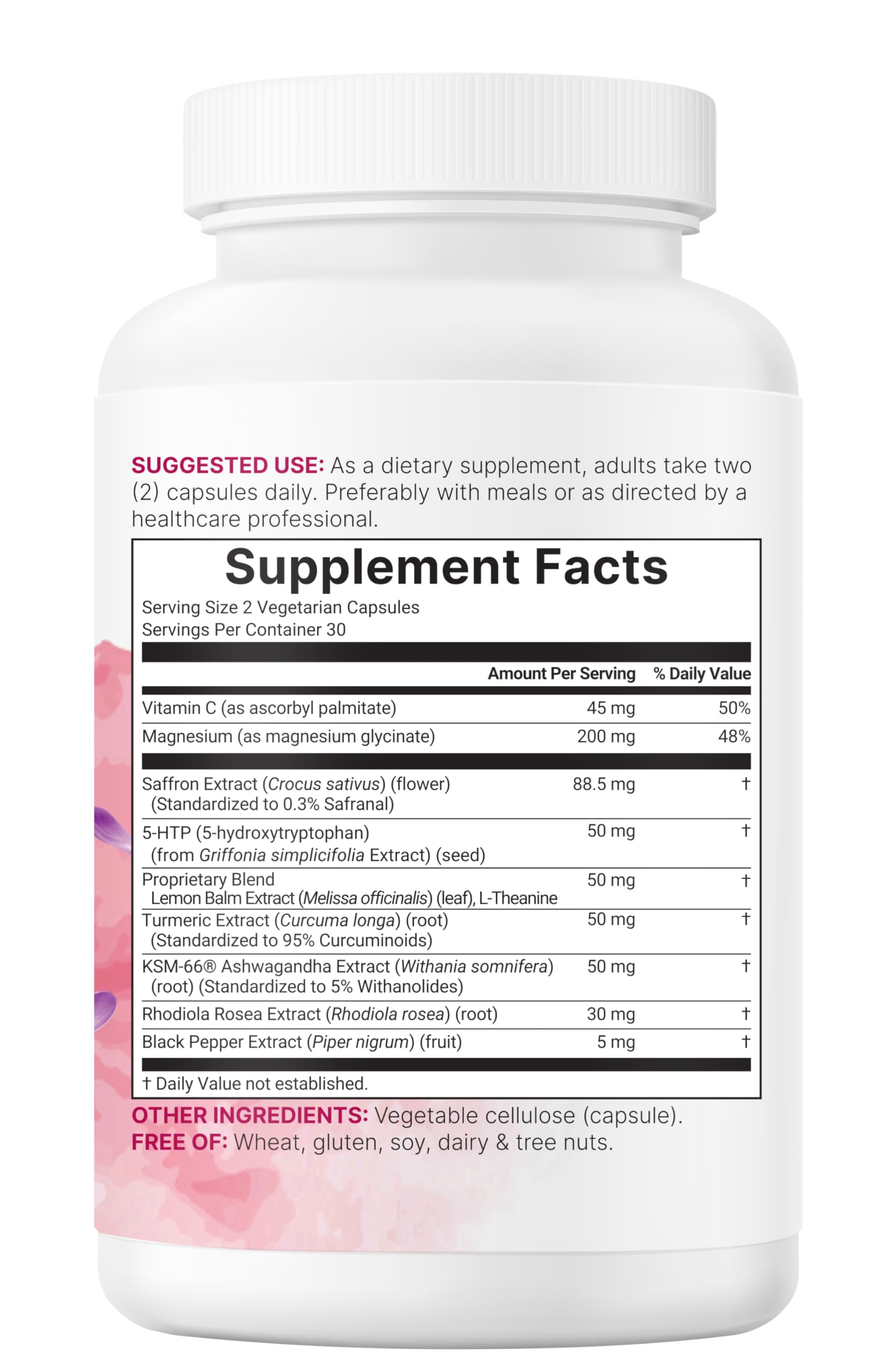 Micro Ingredients Saffron+ Advanced Supplements, 60 Vegetarian Capsules — Amazon image 6