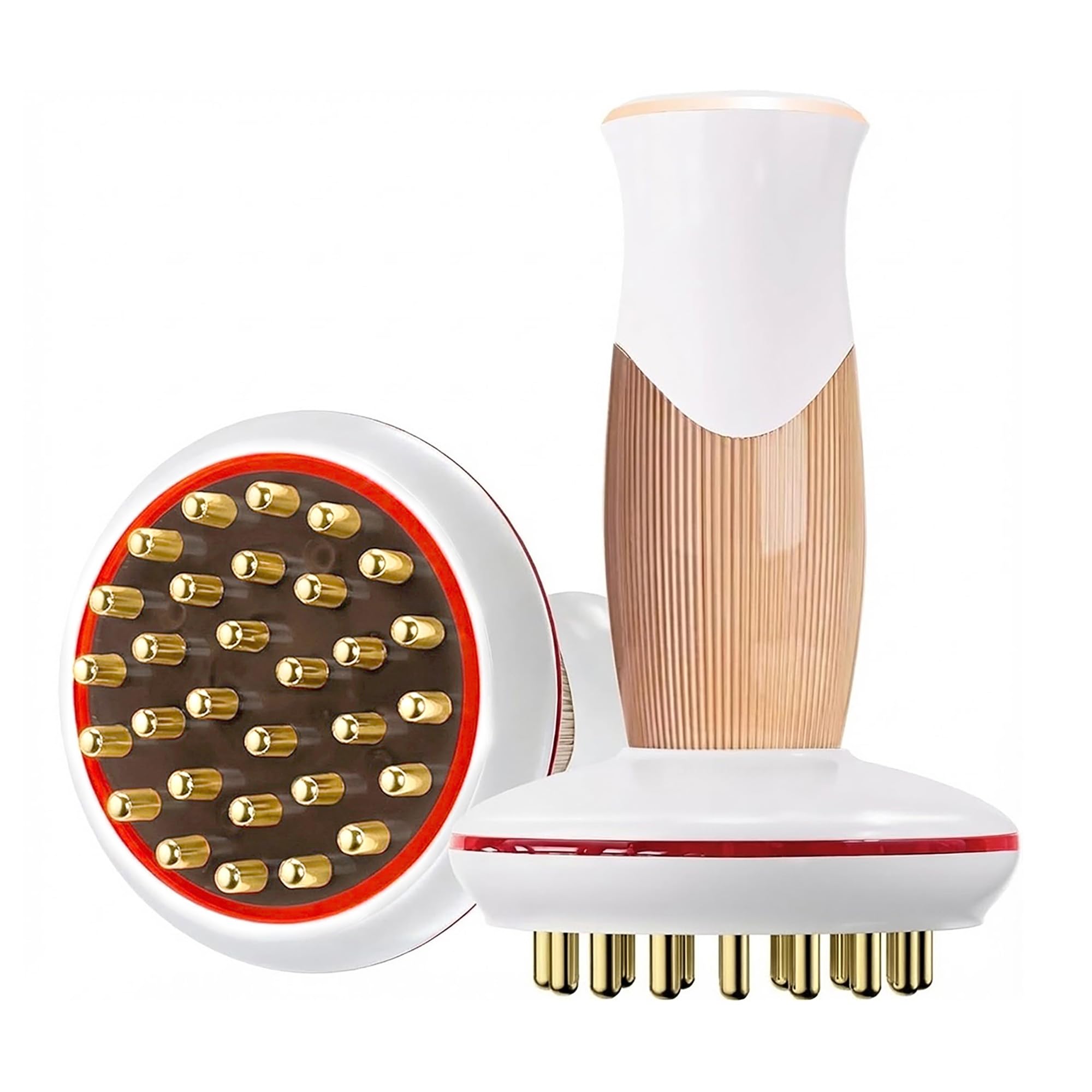 Masajeador AnticelulÃtico Masajeador de Drenaje Linfático Eléctrico Unisex para Cintura, Vientre, Brazos, Glúteos y Piernas, Dispositivo de Vibración de EMS de Calorcon 45 Niveles luz Roja