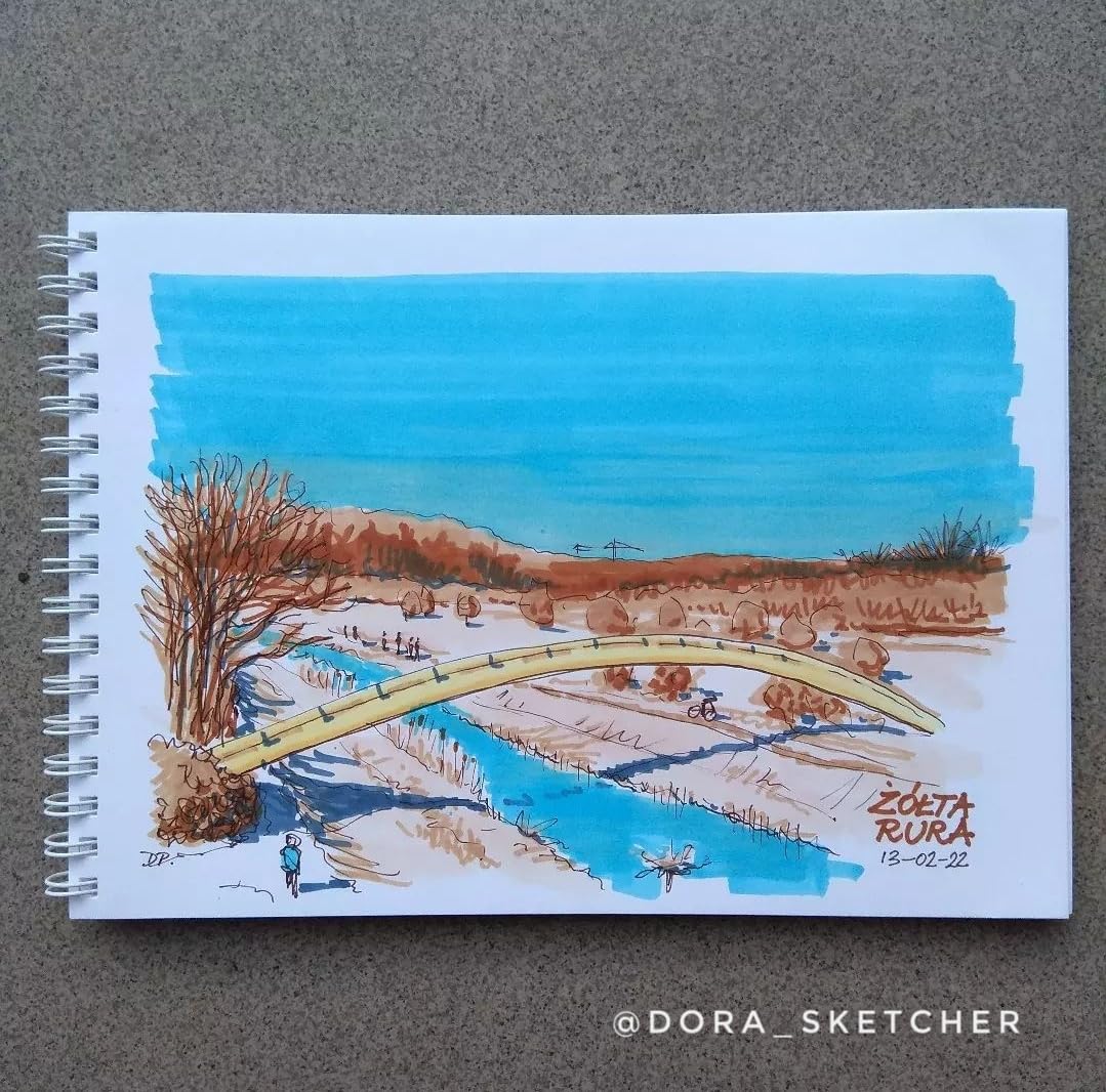 SM. LT MB 50ts Sketching Pad A4 Pad – White