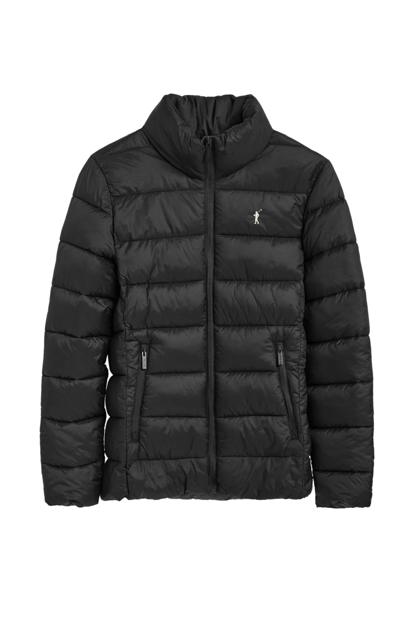 Polo Club Giacca Ultralight da Donna con ricamo e chiusura Zip - Cappotto Invernale