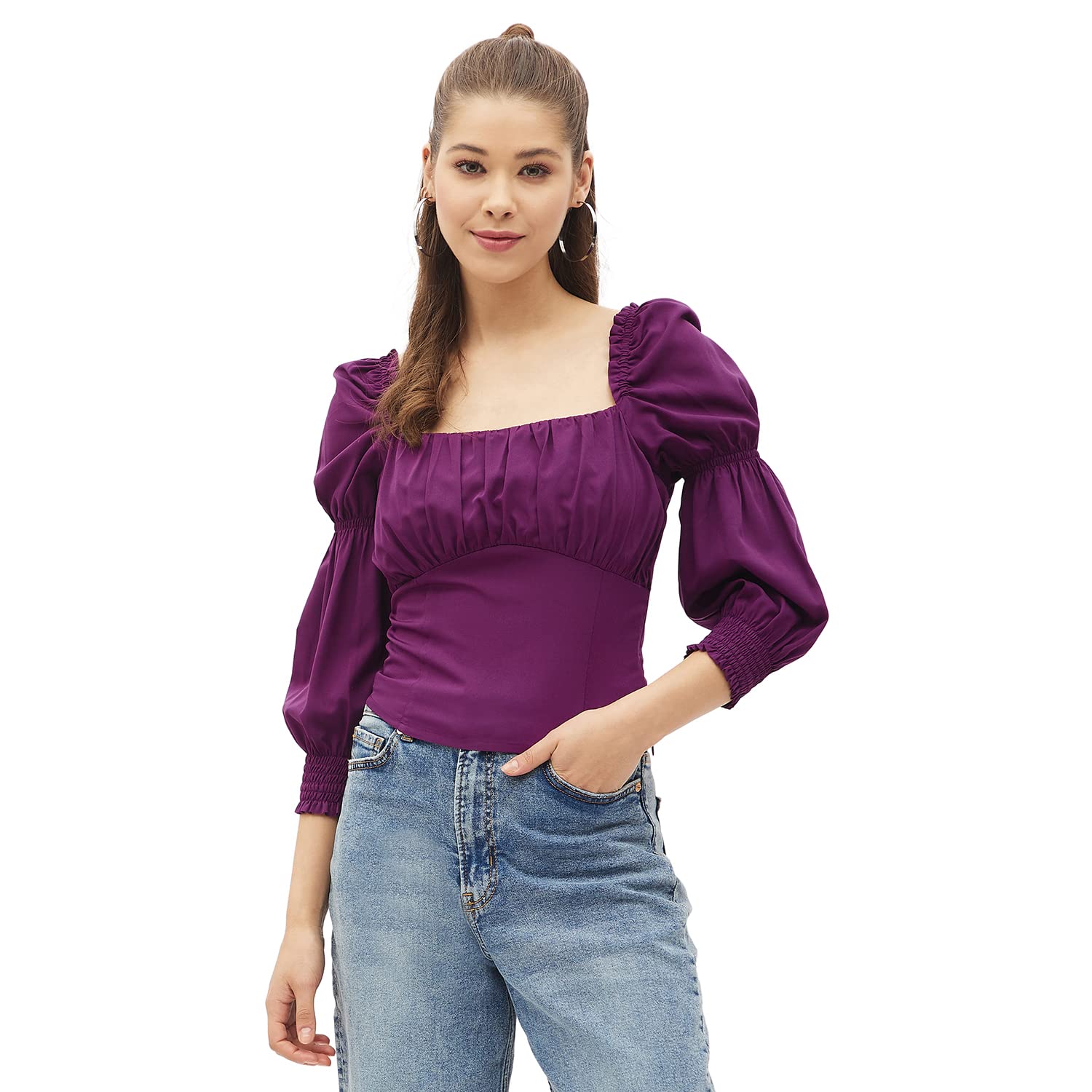 harpa Women's Regular Fit Blouse-picture-27