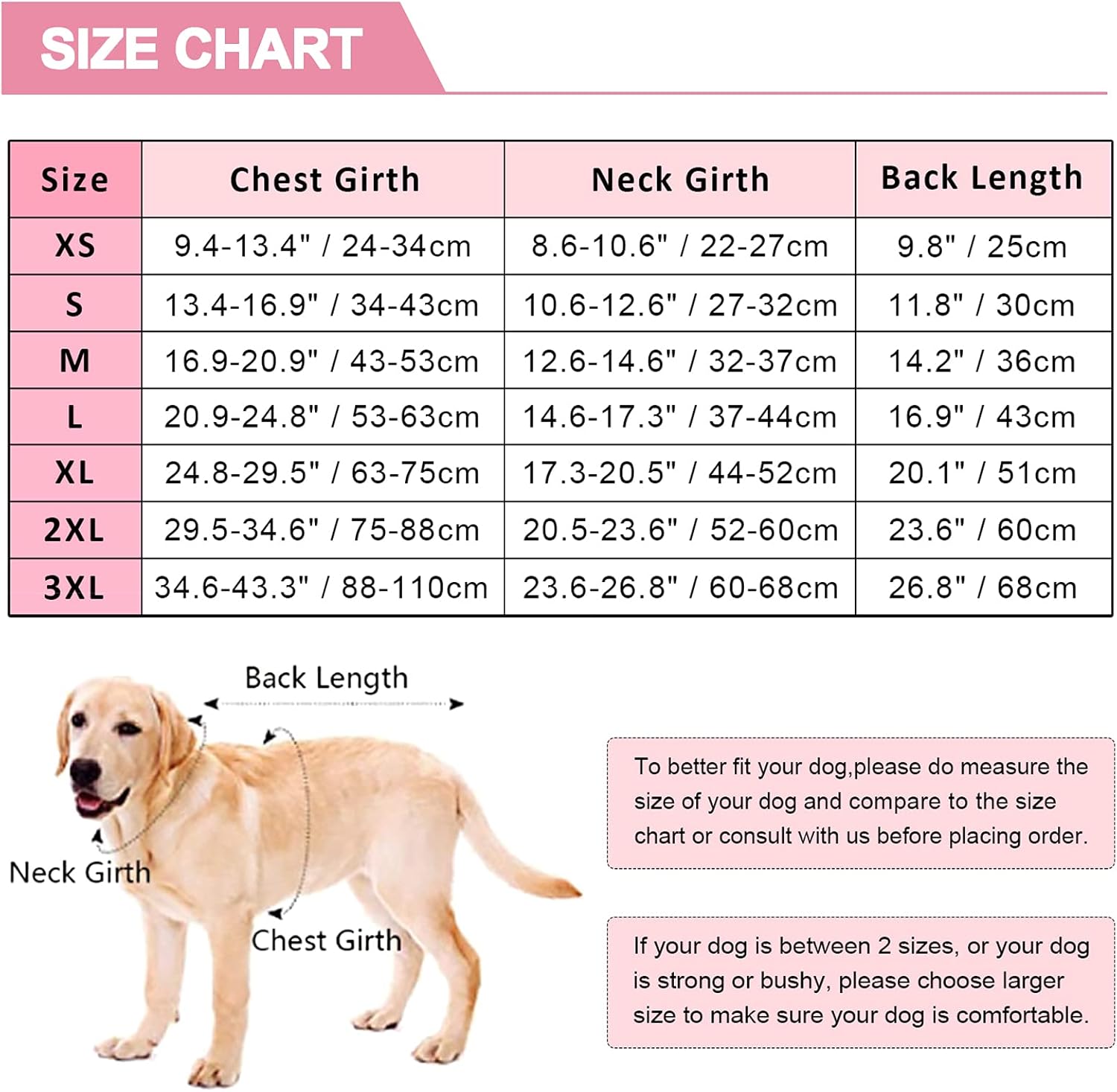 Kuoser Dog Winter Coat, Reflective Cold Weather Dog Jacket, Reversible British Style Plaid Dog Coat Warm Cotton Thickened Vest Windproof Outdoor Apparel for Small Medium and Large Dogs Pink L : Pet Supplies