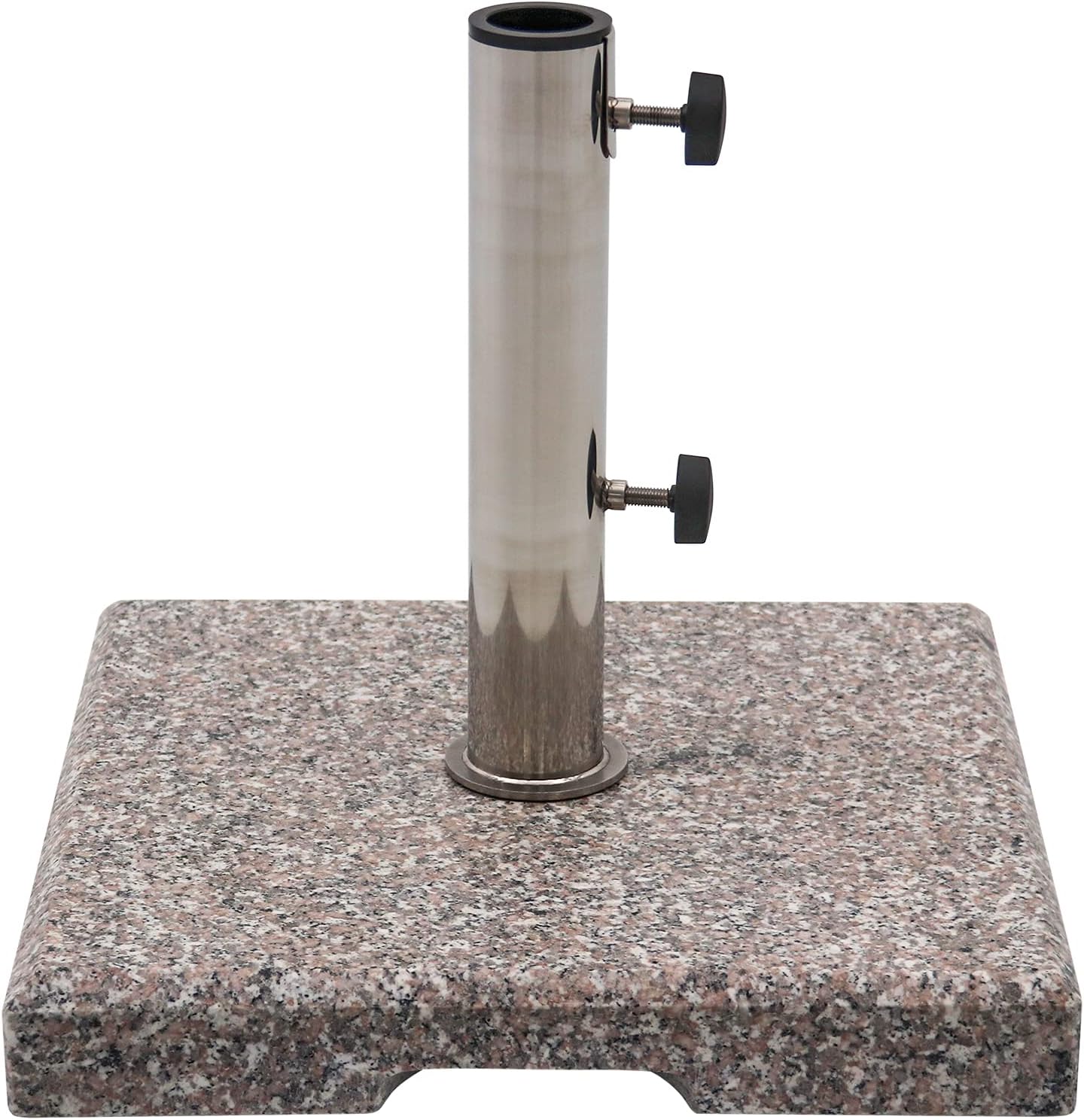 ABBLE 42LBS Square Granite Umbrella Base Grey