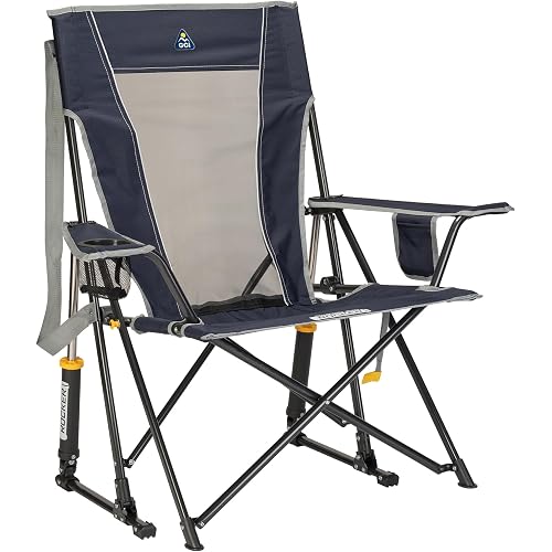 GCI Outdoor Comfort Pro Rocker Camping Chair - Indigo Blue