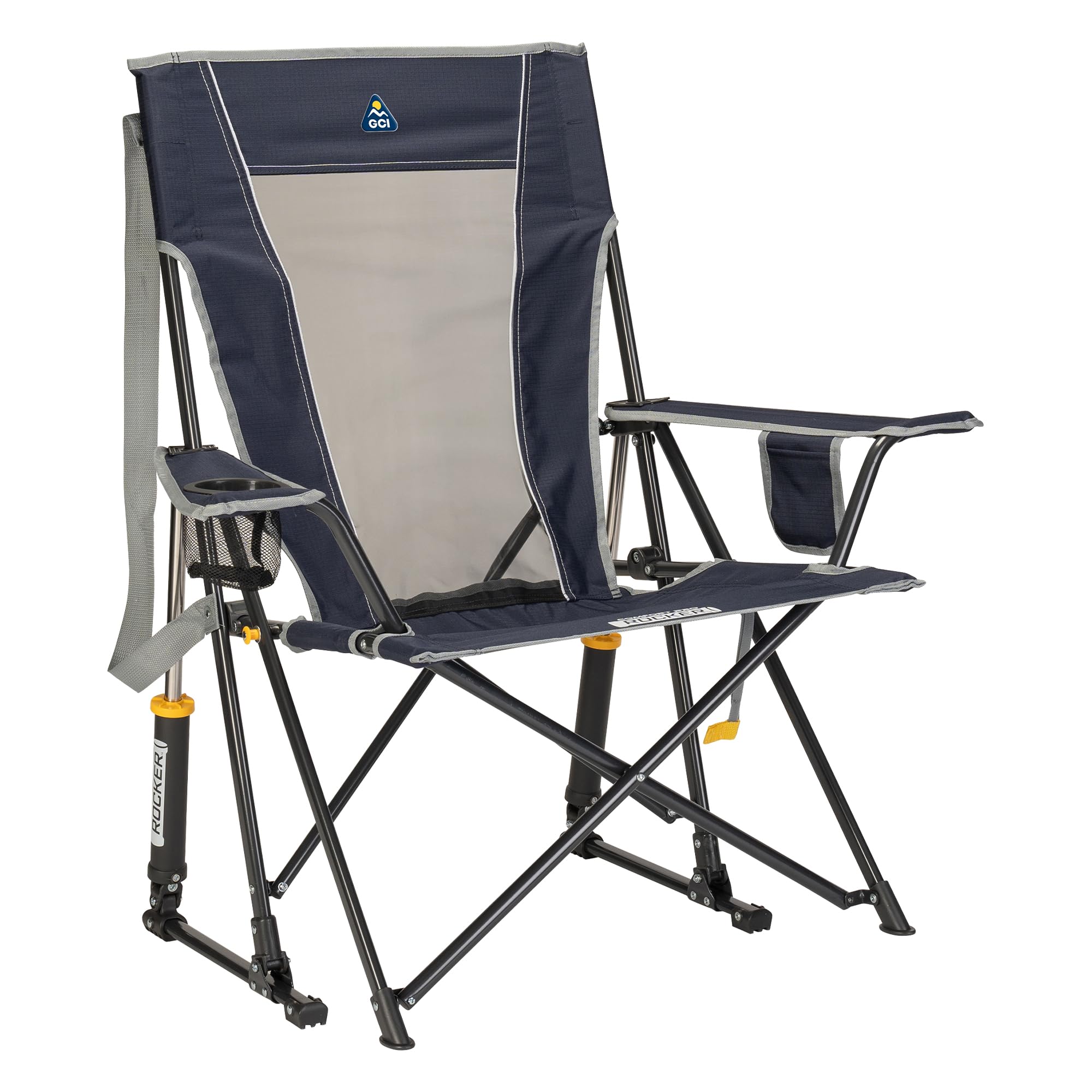 GCI Outdoor Comfort Pro Rocker Camping Chair - Indigo Blue