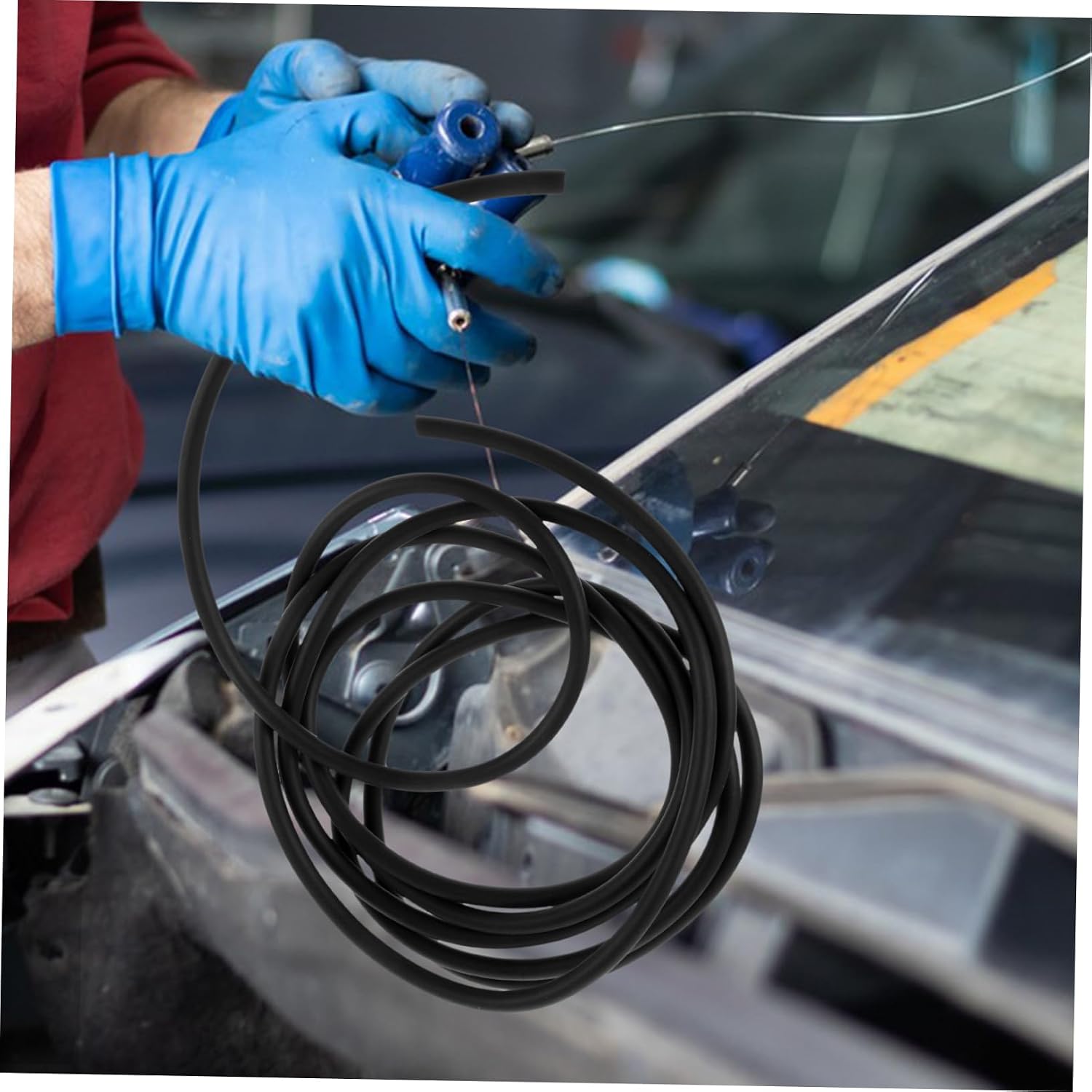 Windscreen Washer Hose Replacement Set Easy Install Leakproof Connectors Fit