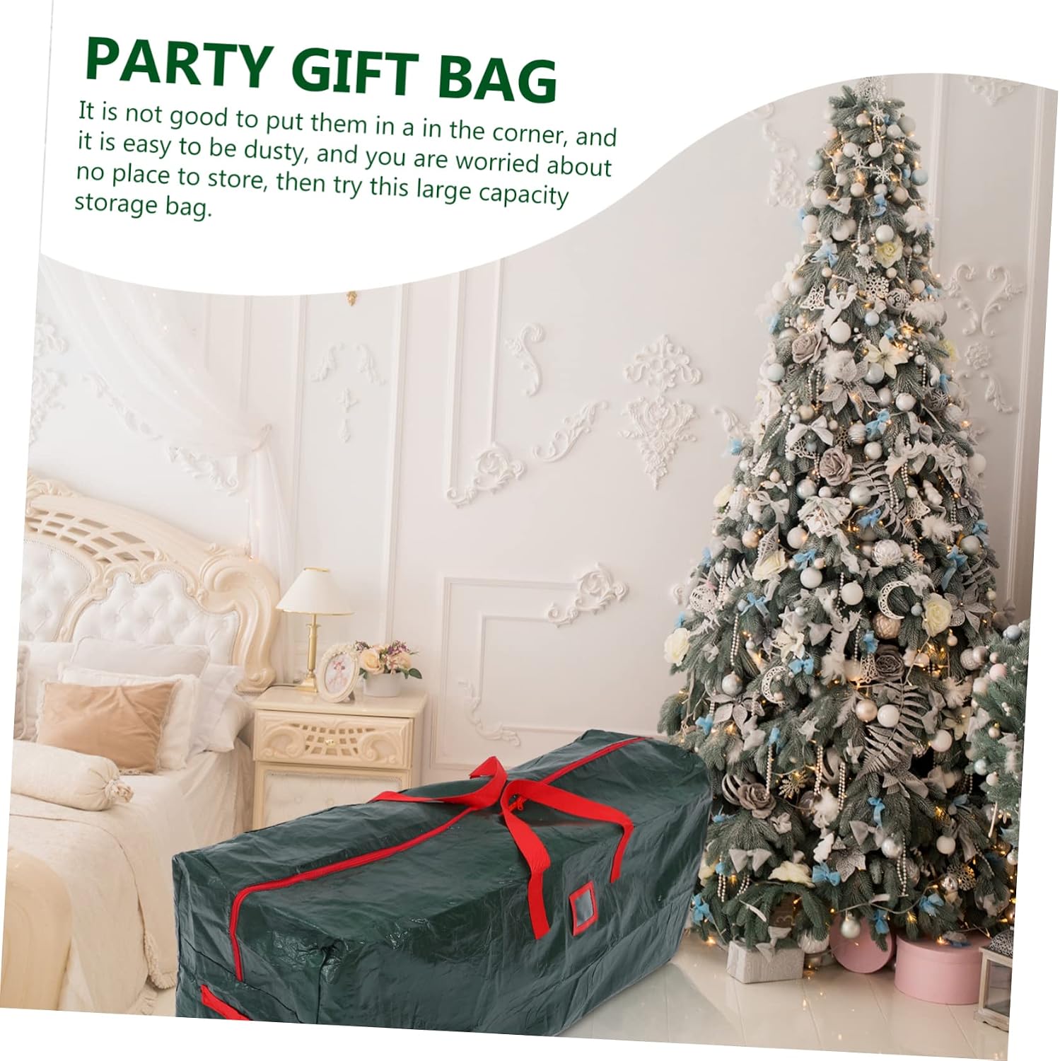 1pc Christmas Tree Storage Bag and -resistant Capacity Christmas Tree Organizer for Easy Holiday Storage