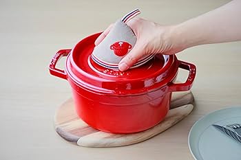 Amazon.co.jp: staub ストウブ 「 ノブミトン チェリー 2個