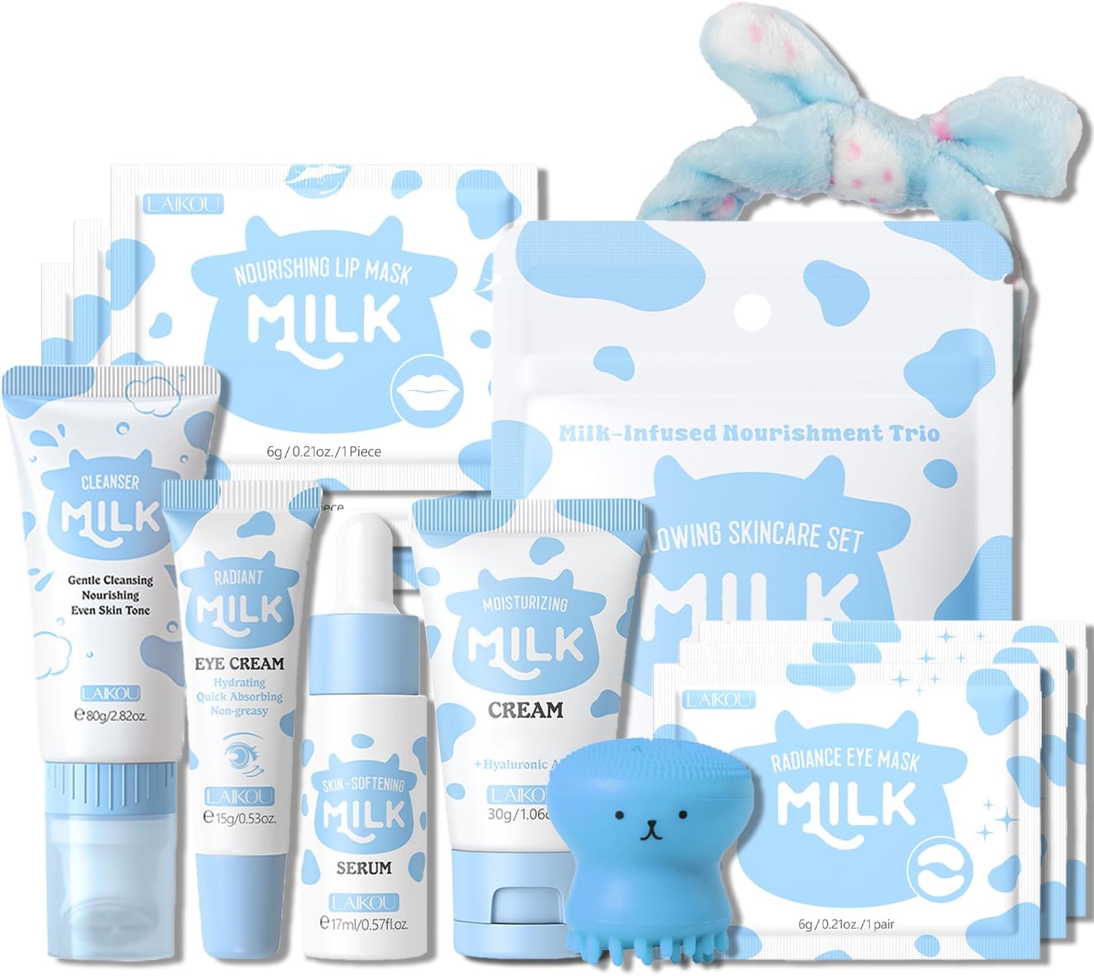 Milk Skin Care For Teens 10-12, Teen Skin Care Set Skincare For Girls 10-12, Kids Skin Care Set For Girls Ages 8-12, Skin Care For Kids & Teen Girls, Gentle, Daily Use, Hydrating