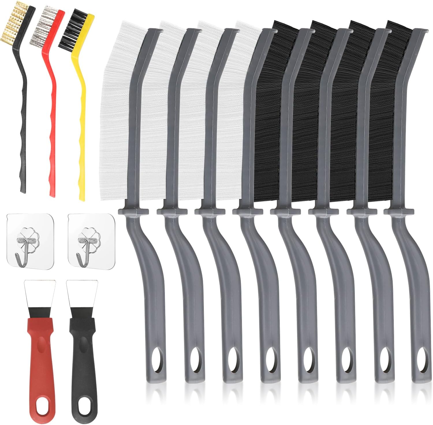 Brosse De Nettoyage à Poils Durs Pour Joints De Toilettes