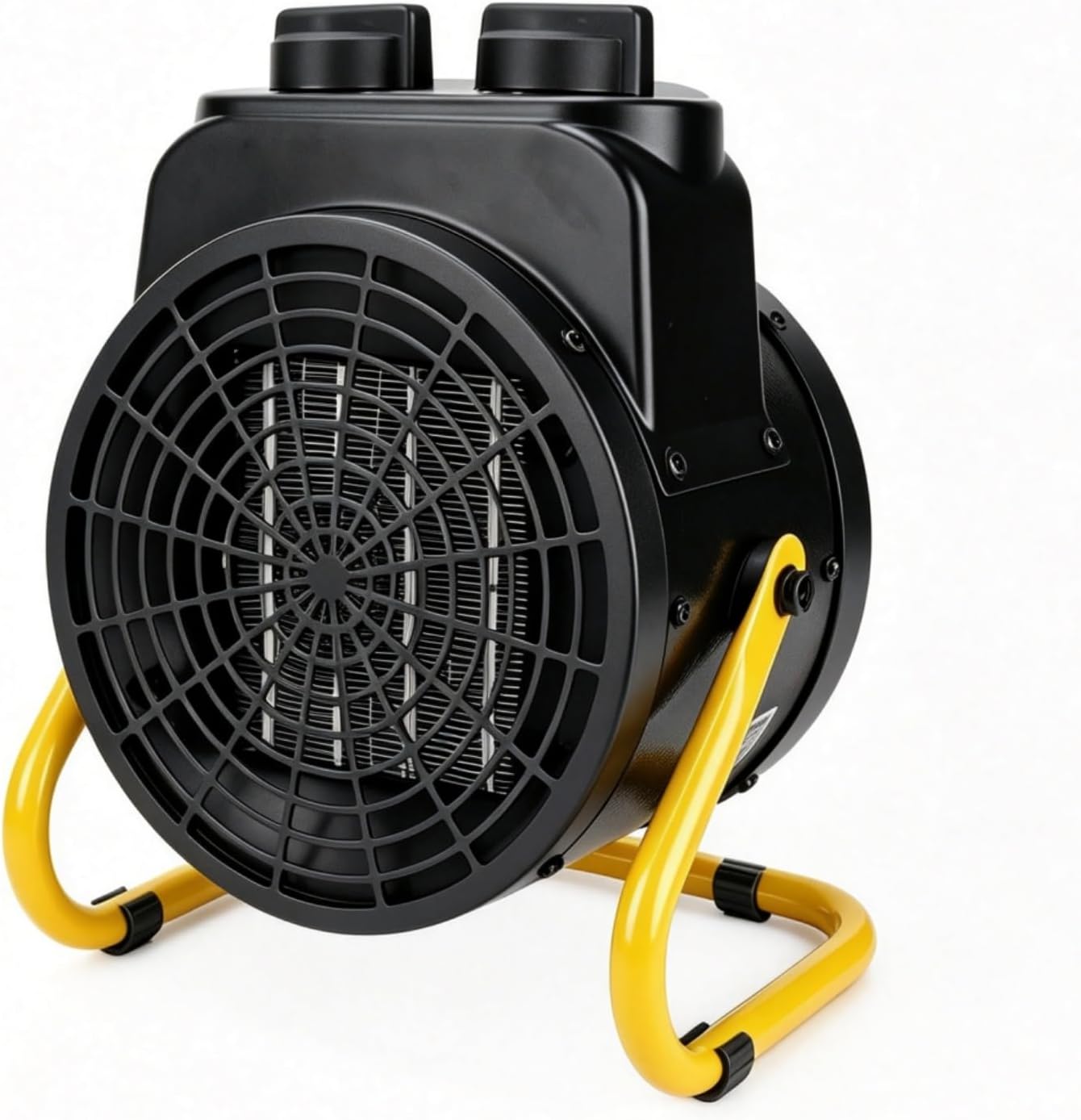 1500W Space Heater, Electric Garage Heater with Fast Heat, Black
