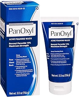 غسول رغوي لعلاج حب الشباب بقوة قصوى من بانوكسيل، 162 مل