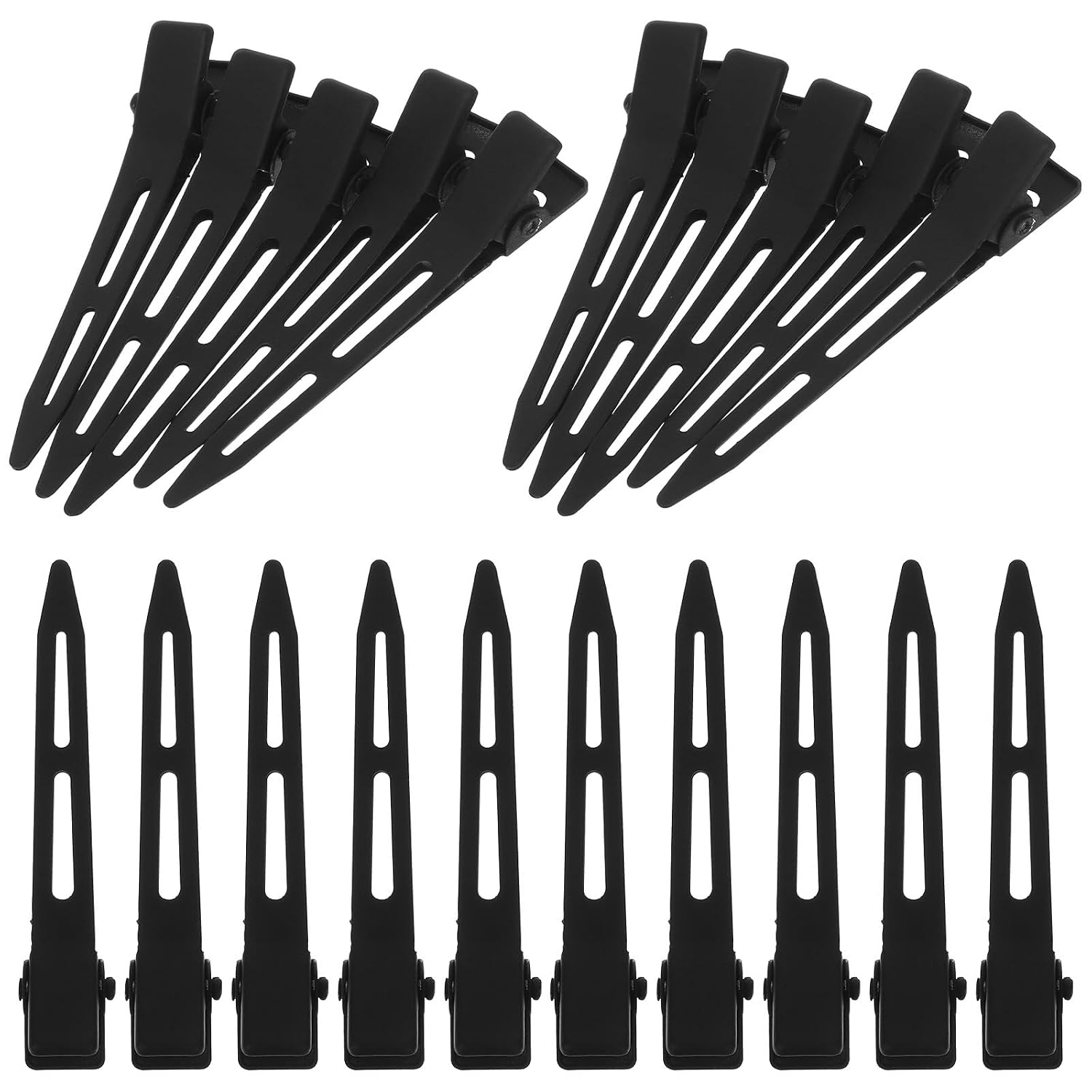 Uonlytech 30pcs No Crease Alligator Hair Clips Small Makeup Hair Clips for Women Non Slip Sectioning Styling Accessories