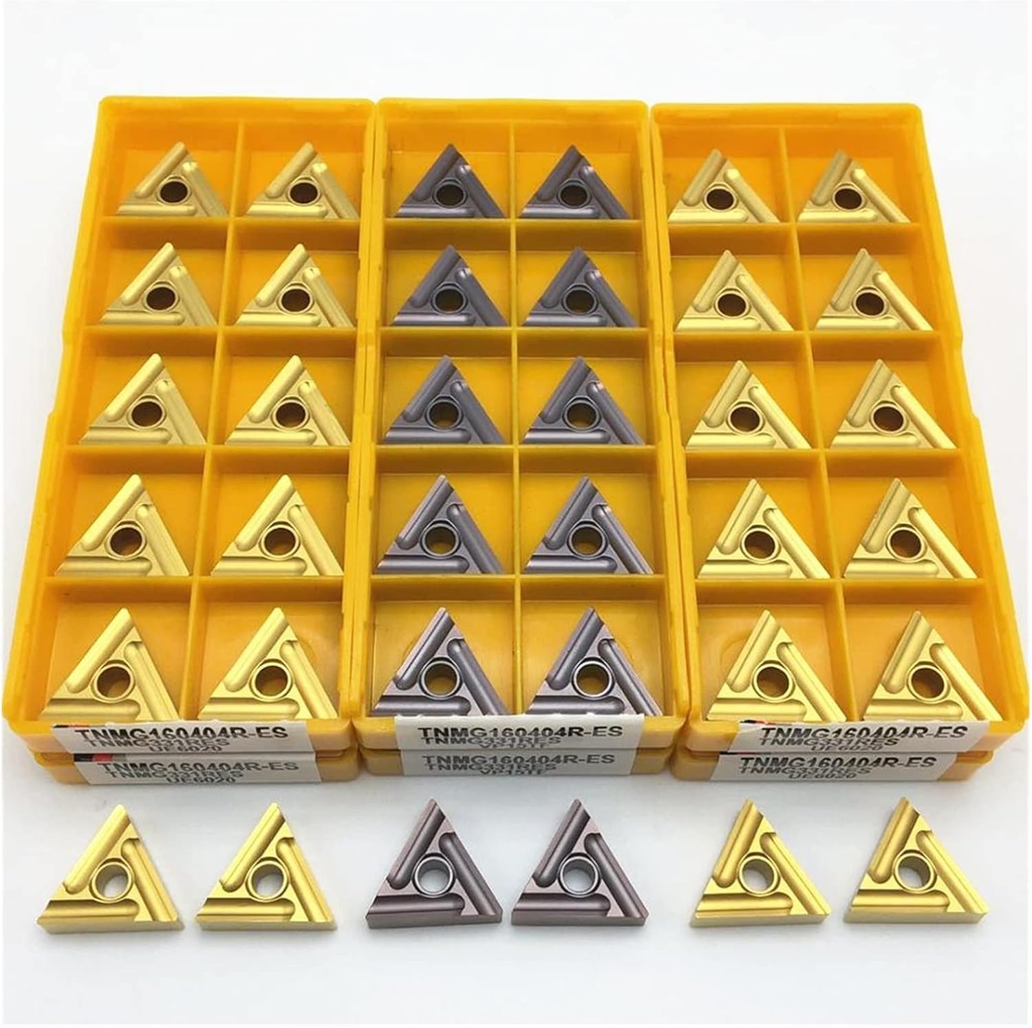 Surface Milling Cutter Carbide Insert TNMG160404R TNMG160404L ES VP15TF UE6020 Turning Tool Insert CNC Milling Cutter Stainless Steel TNMG 160404