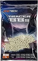 Vista 2 de ACETECH 6mm Tracer BB 4000/5000 Count Glow in The Dark Precision Plastic Rounds for Airsoft