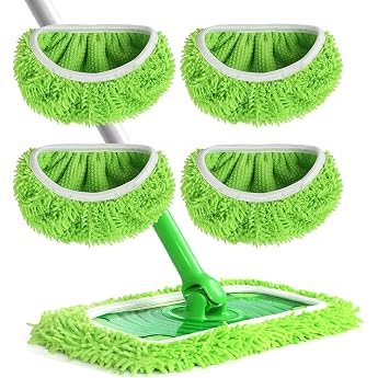 Pack of 4 Dry Floor Mop / Wet Refill Pack for Swiffer Sweeper