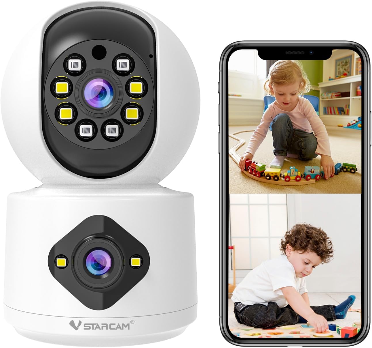 Wyze Cam v4 Wi-Fi 2.5K QHD Indoor/Outdoor Plug-In Smart Home Security Wyze Cam v4 Wi-Fi 2.5K QHD Indoor/Outdoor Plug-In Smart Home Security