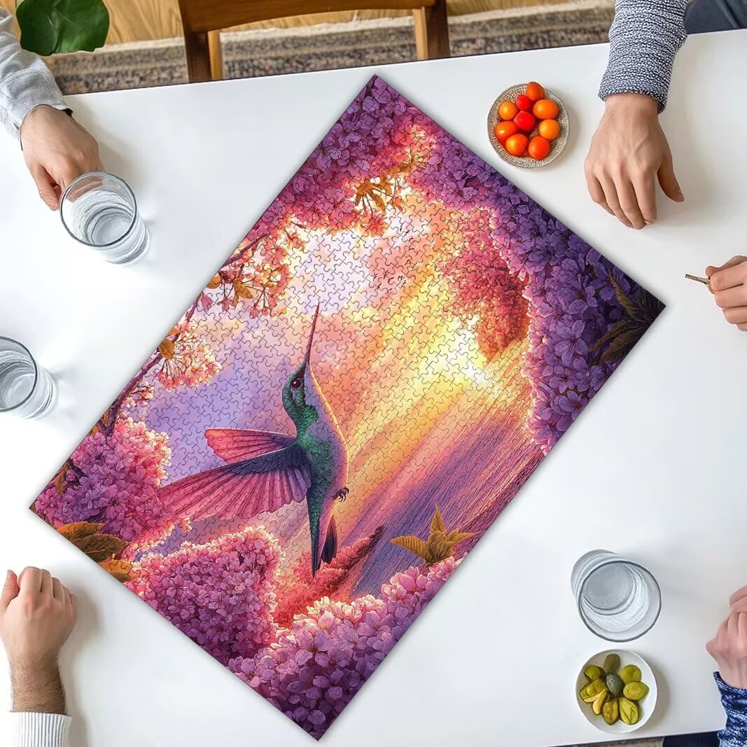 Puzzle Colibrì, Puzzle 5000 Pezzi Adulti per Decor, Regalo Donna/Uomo -8472