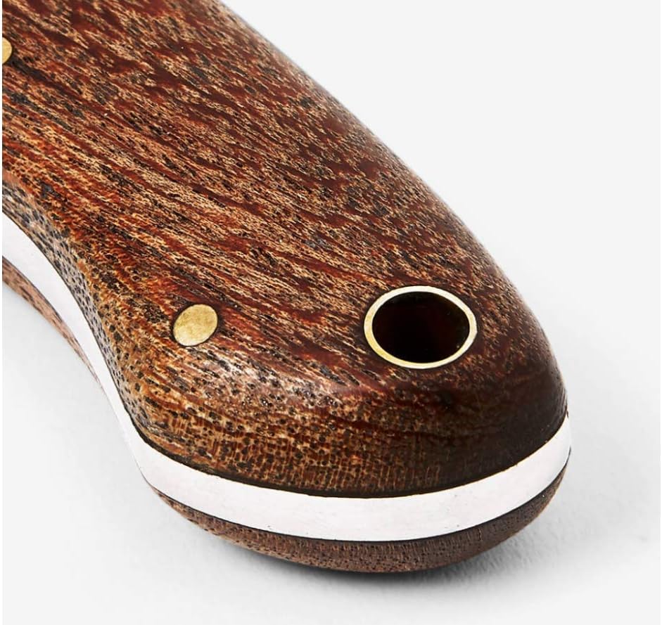 BucknBear Handmade Mini Hunter Damascus Steel Walnutwood Handle