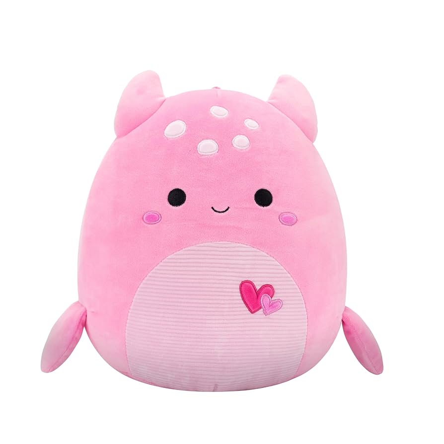 Amazon.com: Squishmallows Original 12in Artin The Pink Loch