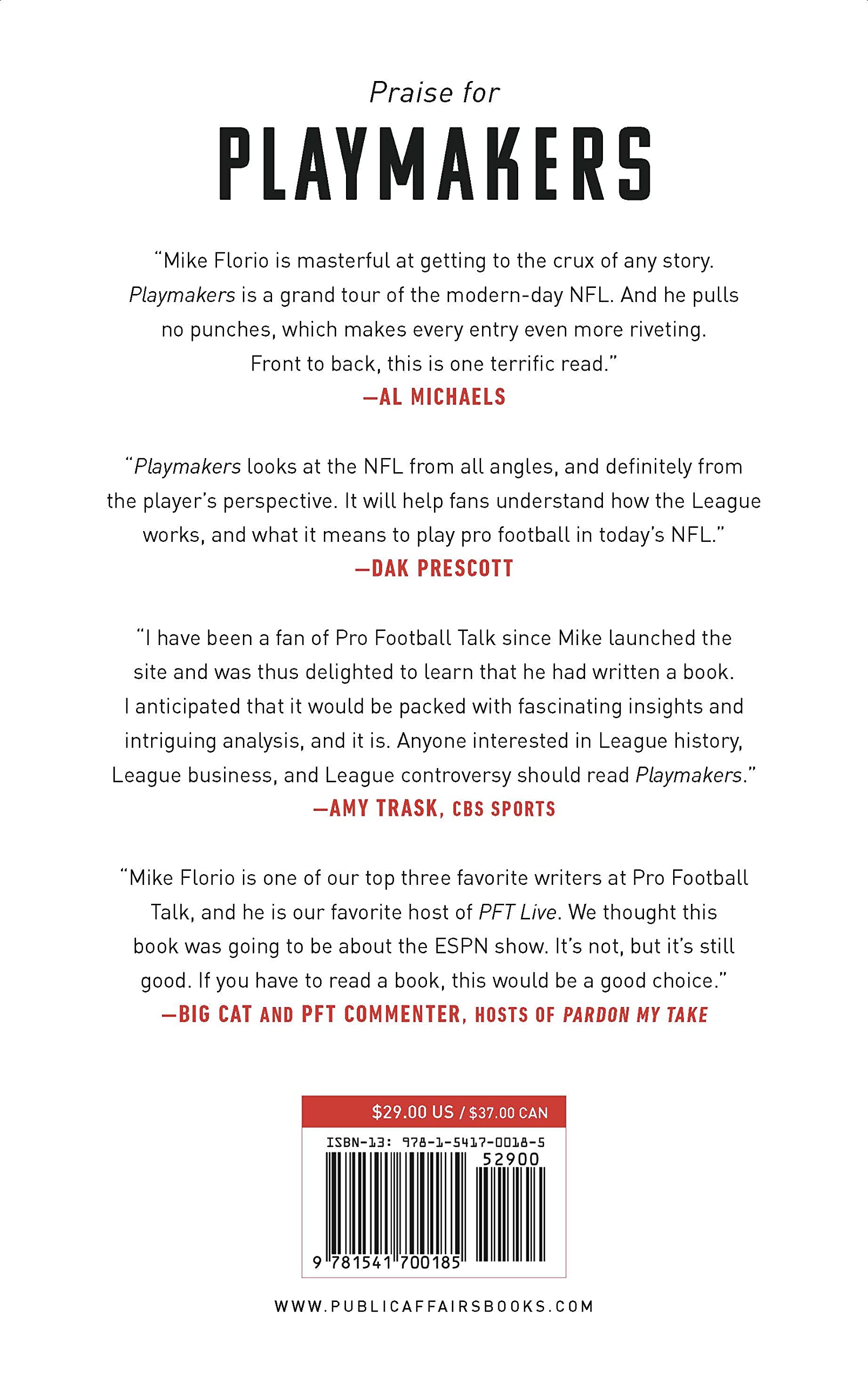 Playmakers: How the NFL Really Works (and Doesn't)