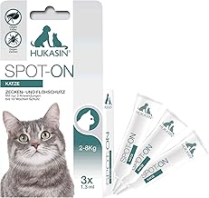 Spot On Cat - Tick and Flea Protection - Long-Lasting Flea and Tick Protection for Cats up to 12 Weeks, Tick Protection Cat