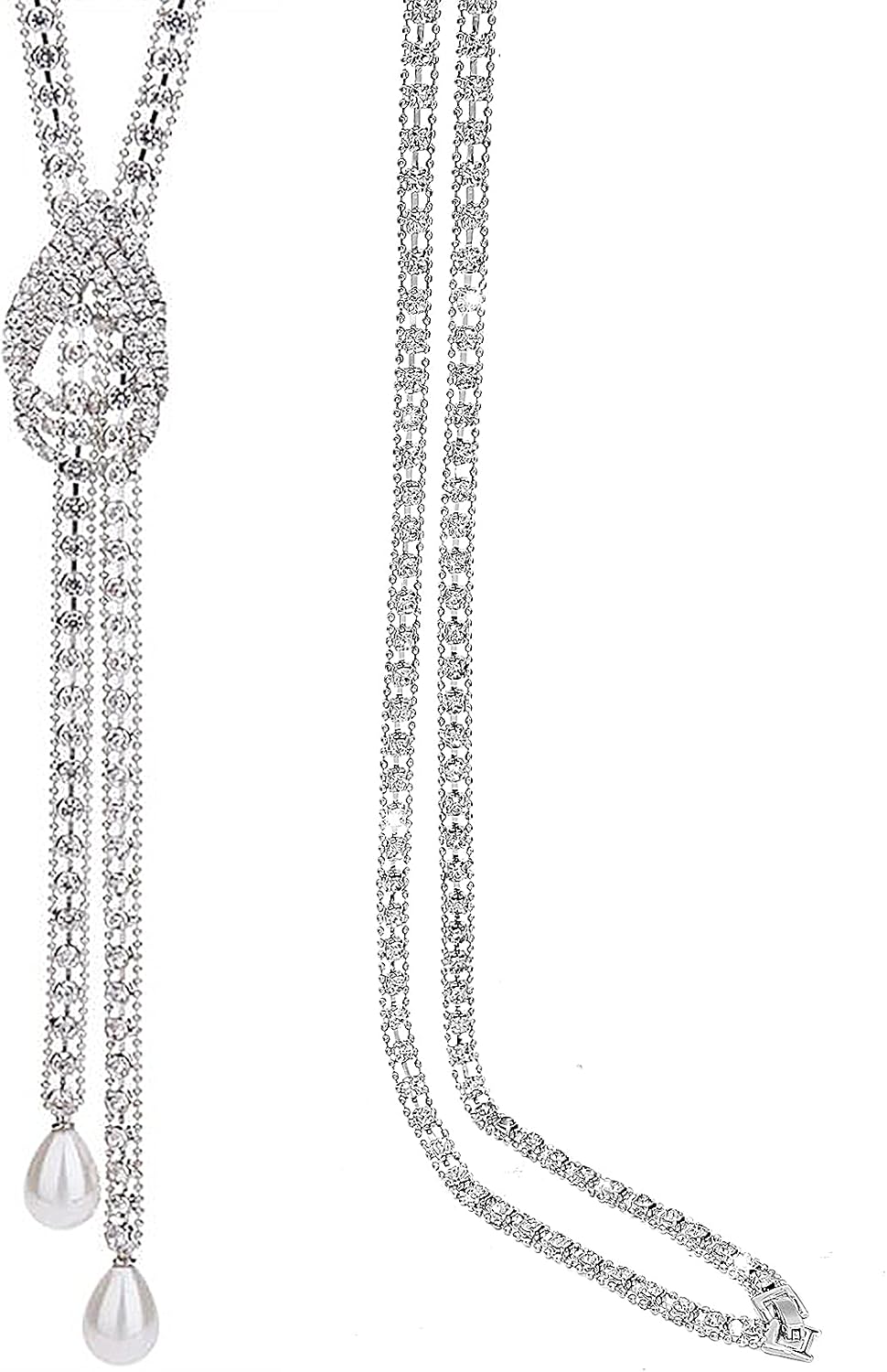 Long Pendant Sweater Necklace
