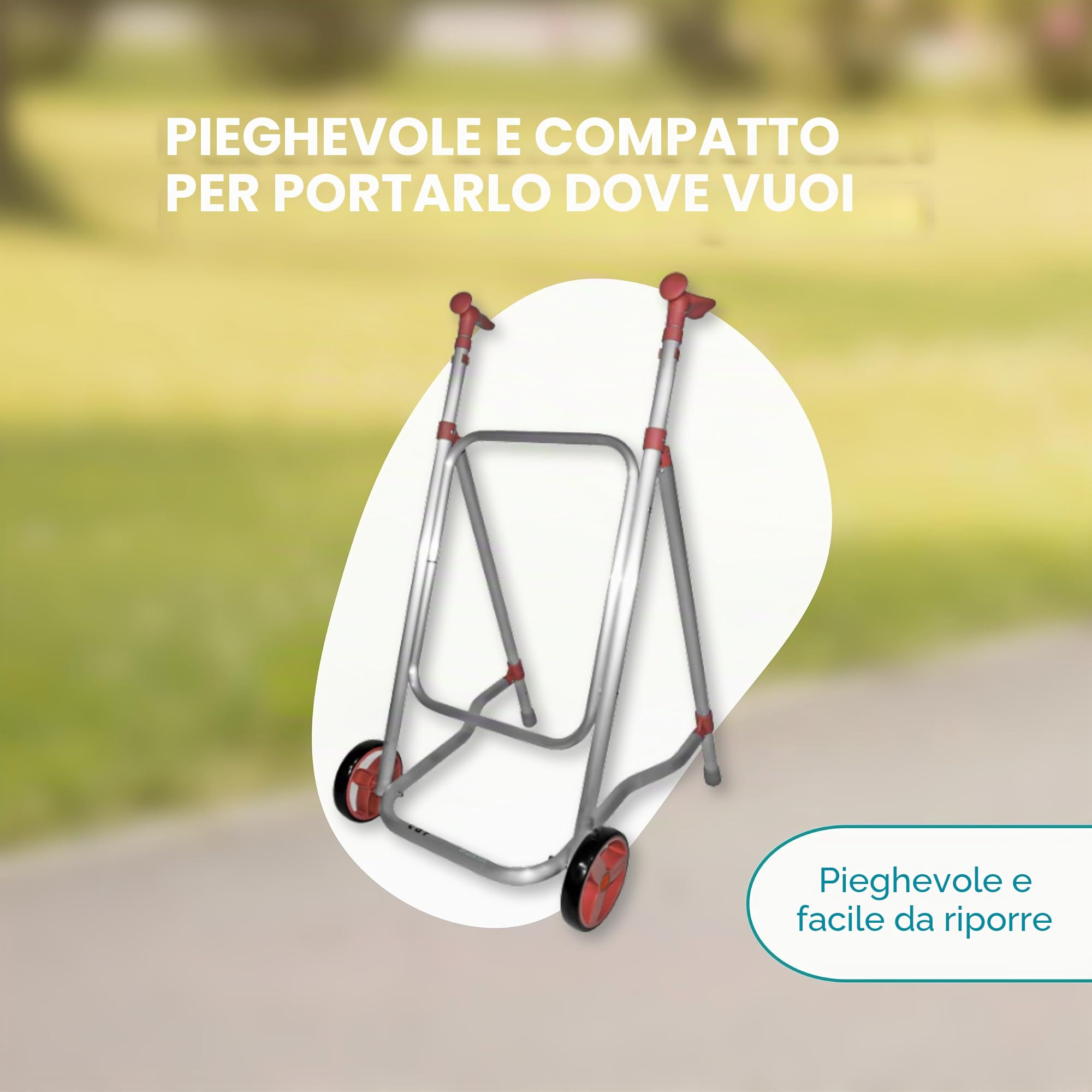 Deambulatore a due ruote | Corallo | CAR | Forta