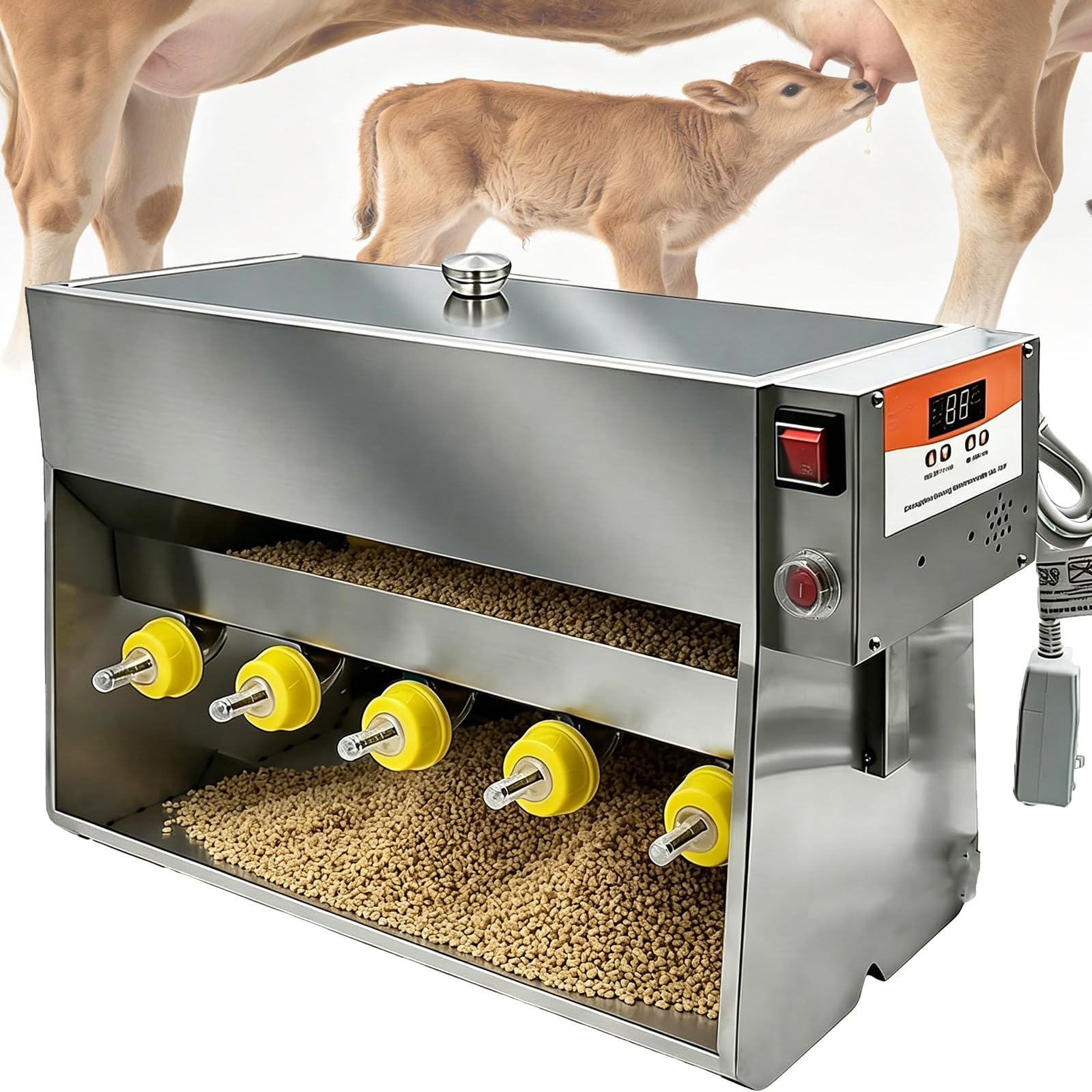 Mangeoire à lait sans fuite pour éviter le gaspillage 15L