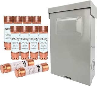 Z ZDS-60F 60A 240V Outdoor Pull-Out Disconnect Switch with 10-Pack Fuses