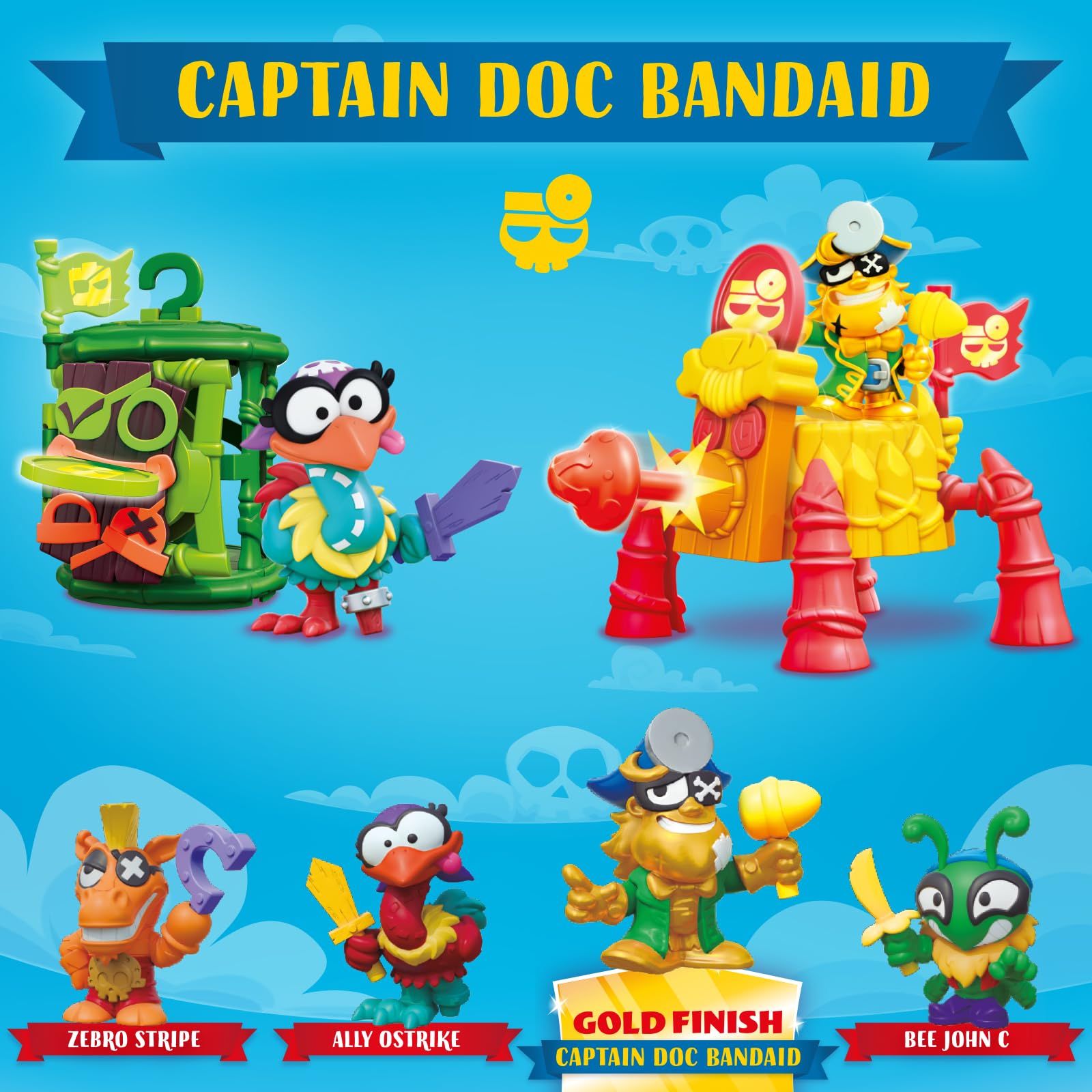 PIRATIX ADVENTURE WORLD Crazy Jungle Series Captain Pack Doc