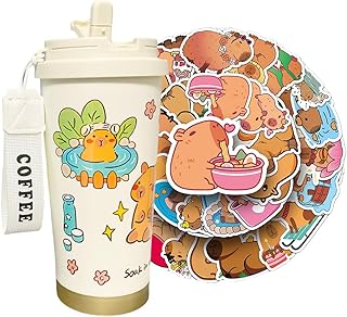 Garrafa de água térmica com tampa de silicone