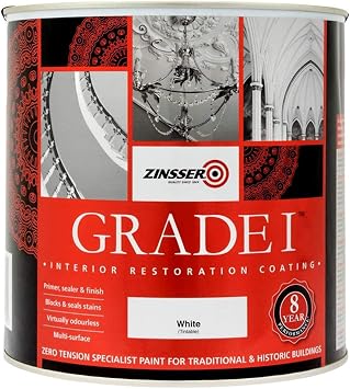 Zinsser Grade 1 Interior Restoration Coating White Matt 2.5 litres