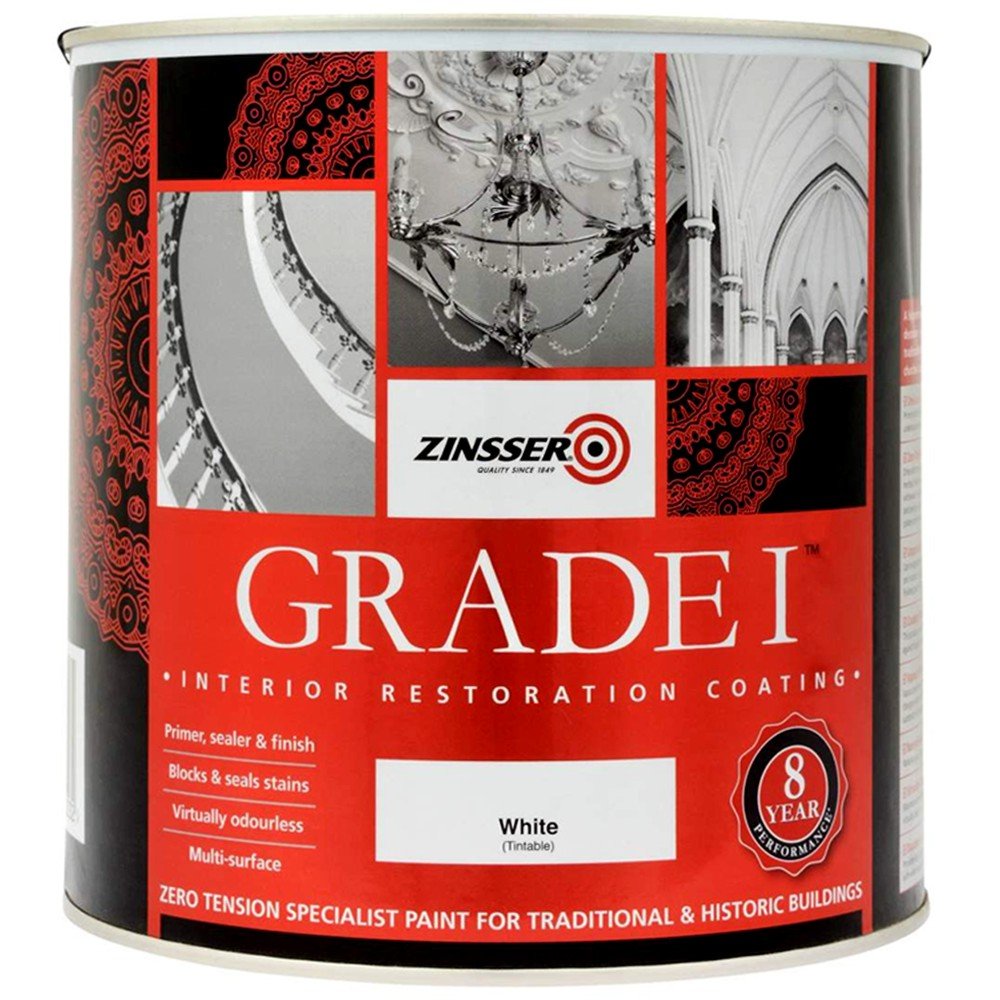 Zinsser Grade 1 Interior Restoration Coating White Matt (2.5 litres)