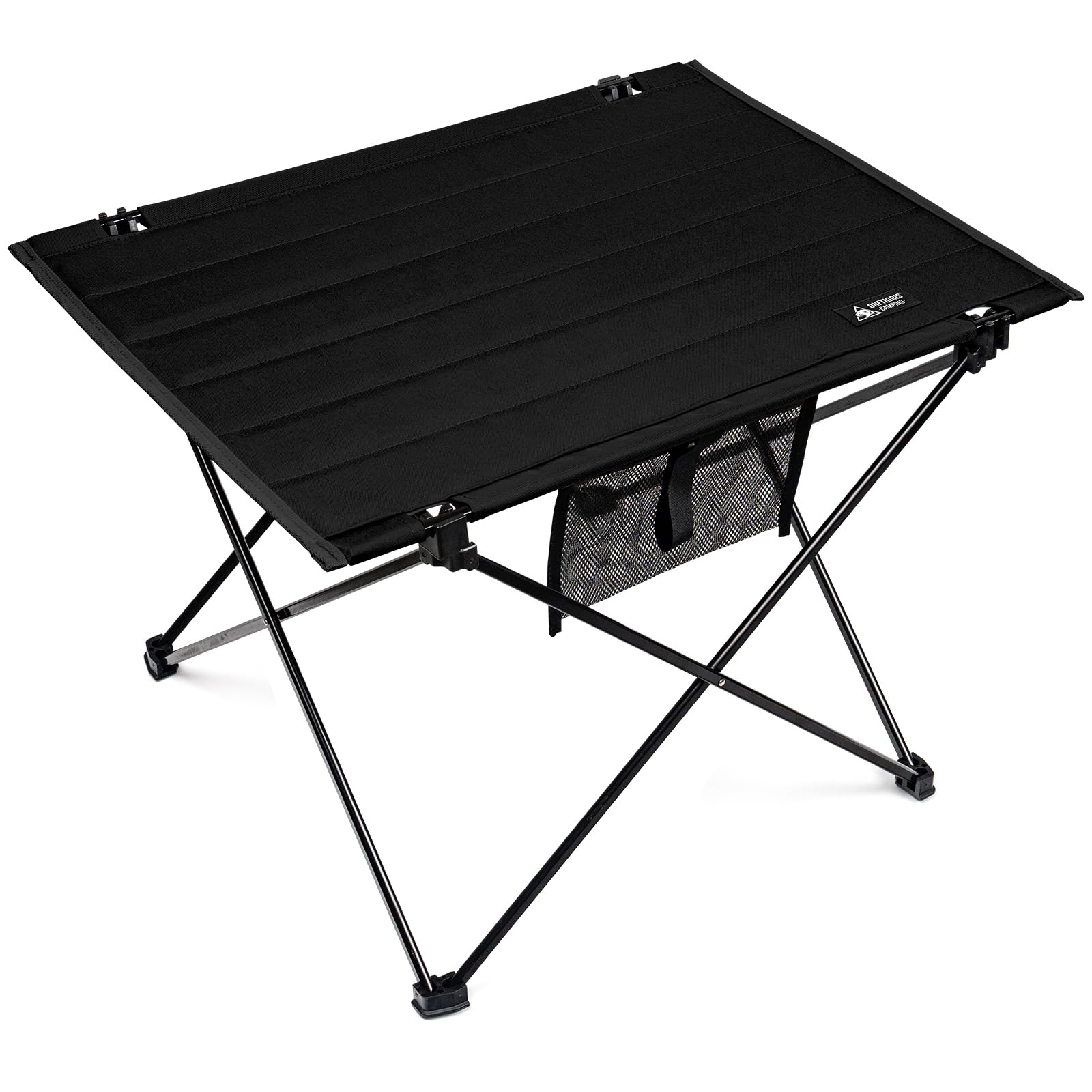 ONETIGRIS Foldable Camping Table, Lightweight Portable Table Sturdy & Quick Setup, Holds Up to 66 lbs, Perfect for Camping, Hiking, Backpacking, Picnic, Beach, Travel